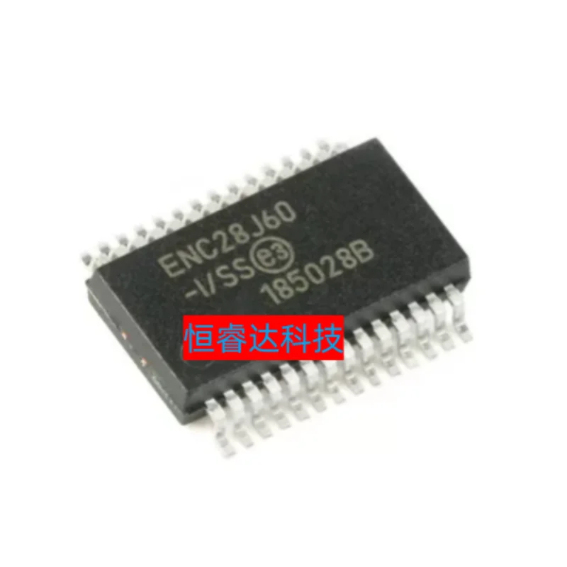 10pcs~50pcs/lot ENC28J60-I/SS ENC28J60/SS ENC28J60 SSOP28 New original Ethernet chip