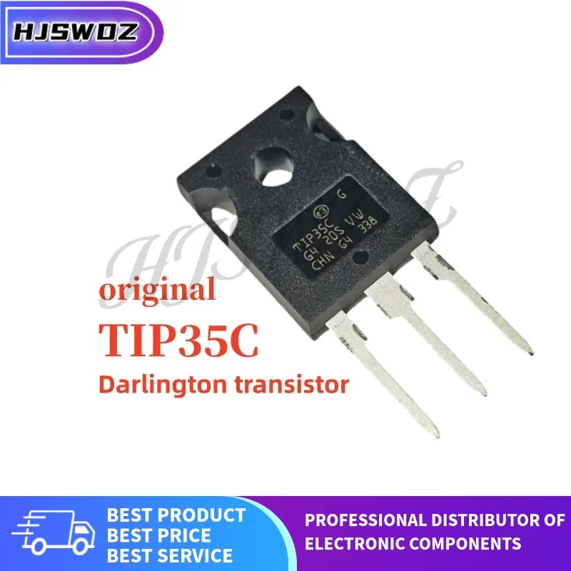 5-20PCS Original New TIP35C TIP35 Darlington transistor 25A/100V TO-247