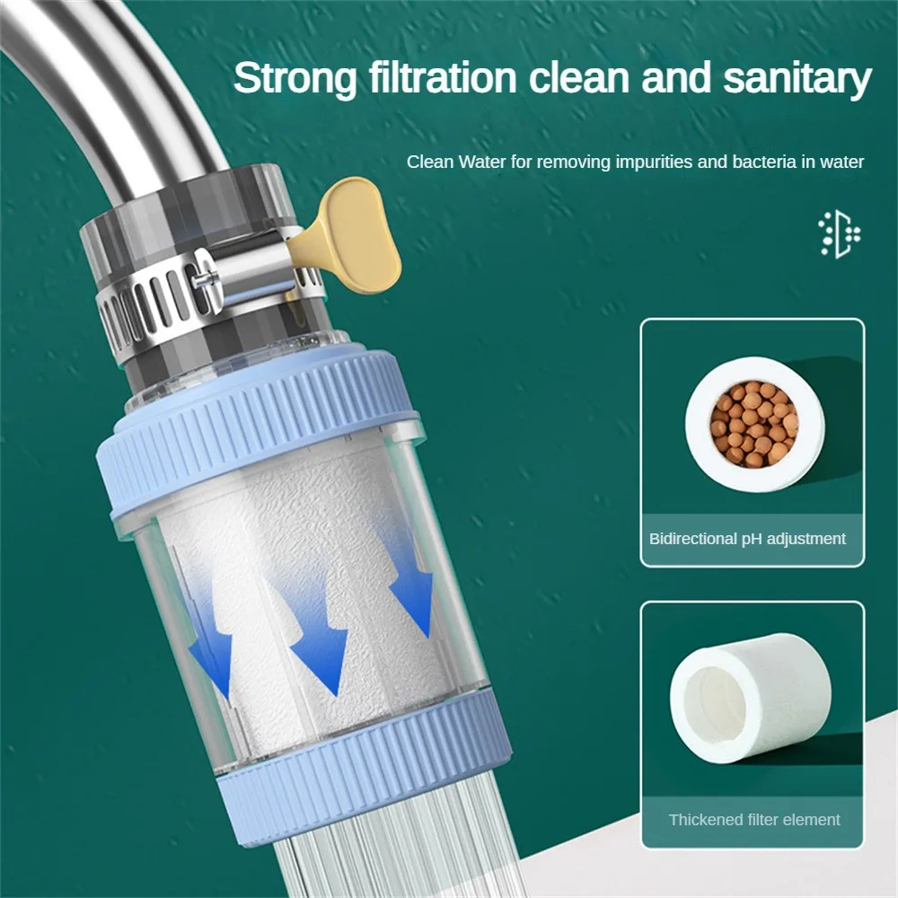 360 Degree Swivel Kitchen Faucet Aerator Adjustable Dual Mode Sprayer Filter Diffuser Water Saving Nozzle Bath Faucet Connector