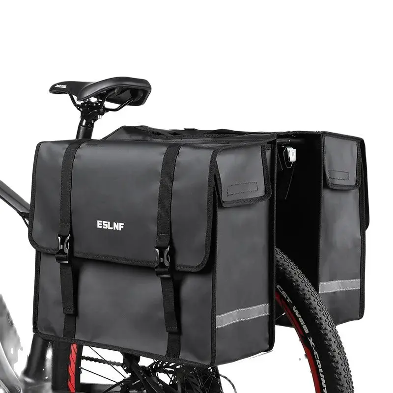 Rowerowa dwustronna torba rowerowa 45L o dużej pojemności wodoodporny bagażnik rowerowy pakiet sprzęt jeździecki torba na ogon G1101