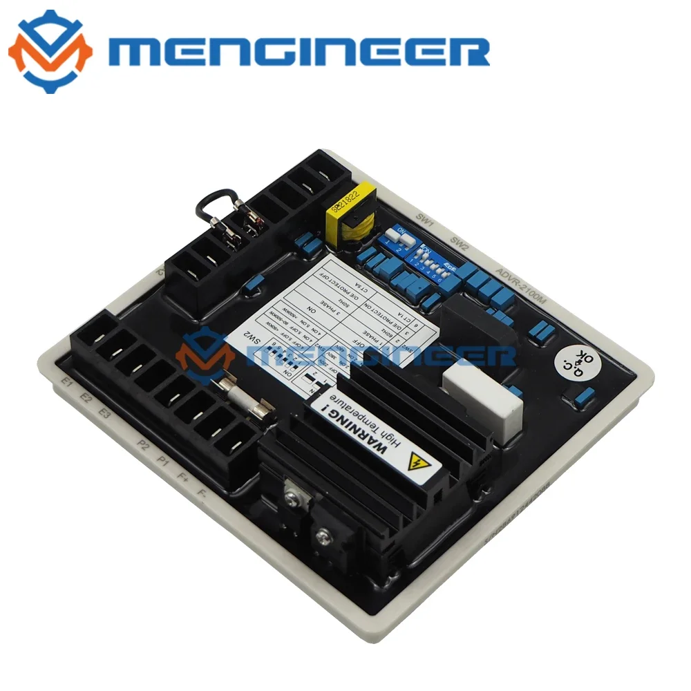ADVR-2100M AVR Generator Automatic Voltage Regulator Substitutes For Marathon DVR2000 Series Compatible with Original KUTAI