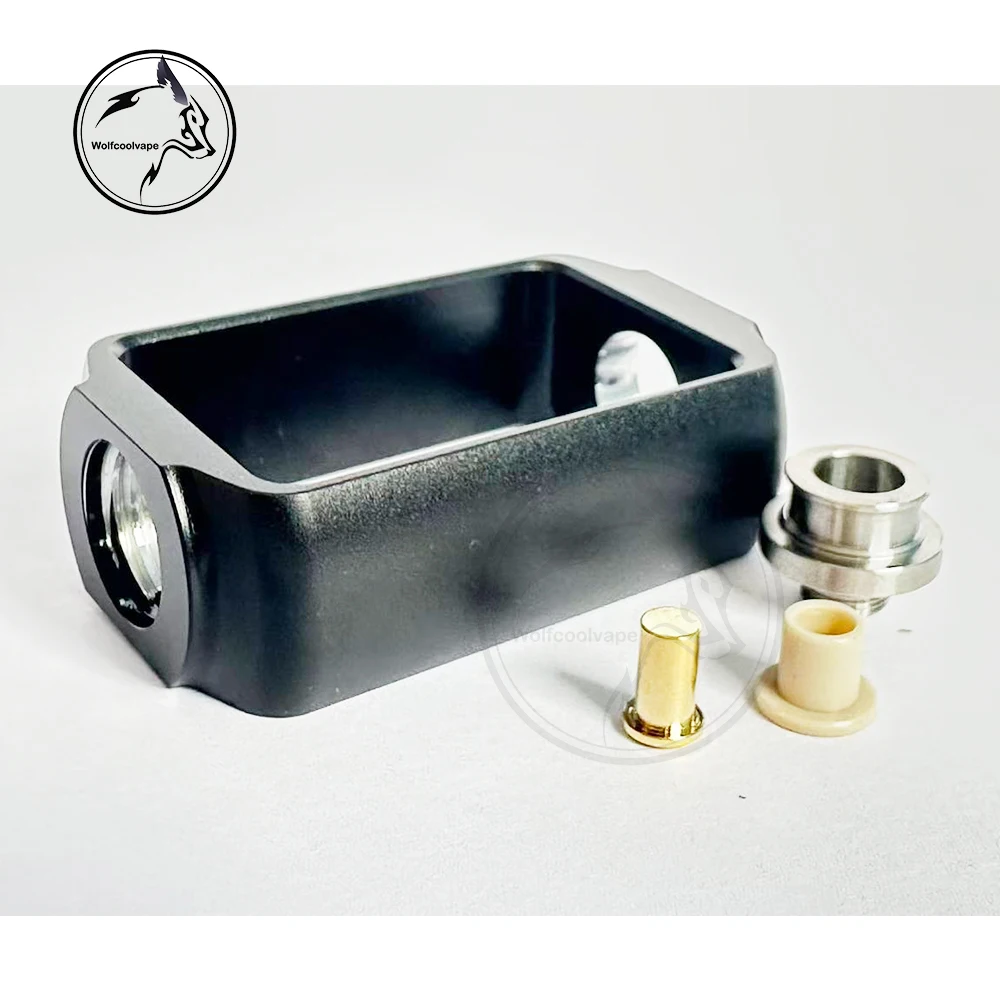 Wolfcoolvape Capsule Vape Replacement Boro Tank to 510 Adapter RBA Bridge Tank Atomizer for box mod vape kit view 5