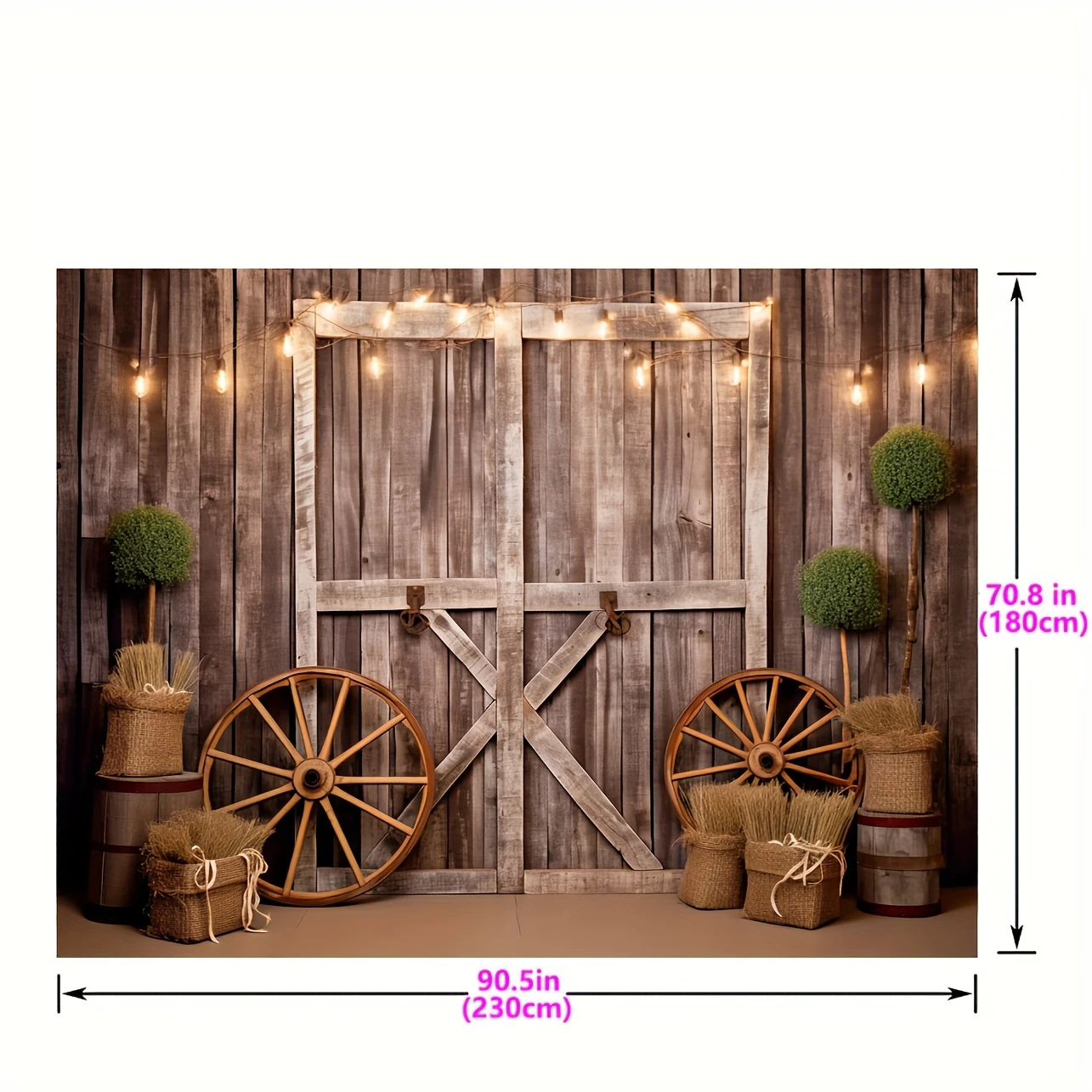 Western Cowboy background portrait photography picture Wild West Wooden house barn door retro kid