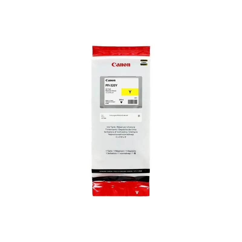 Canon PFI320 yellow Original ink cartridge-2893C001 PFI320Y tintasycartuchos.com