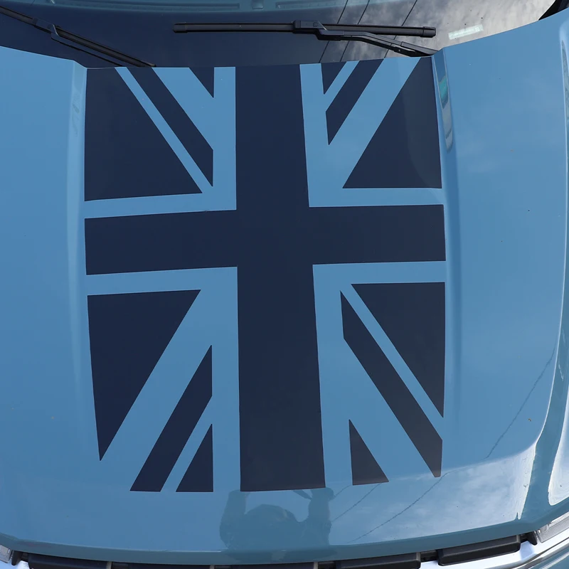 Black PVC Engine Cover Sticker for Ford Maverick 2022-2025 - Image 6