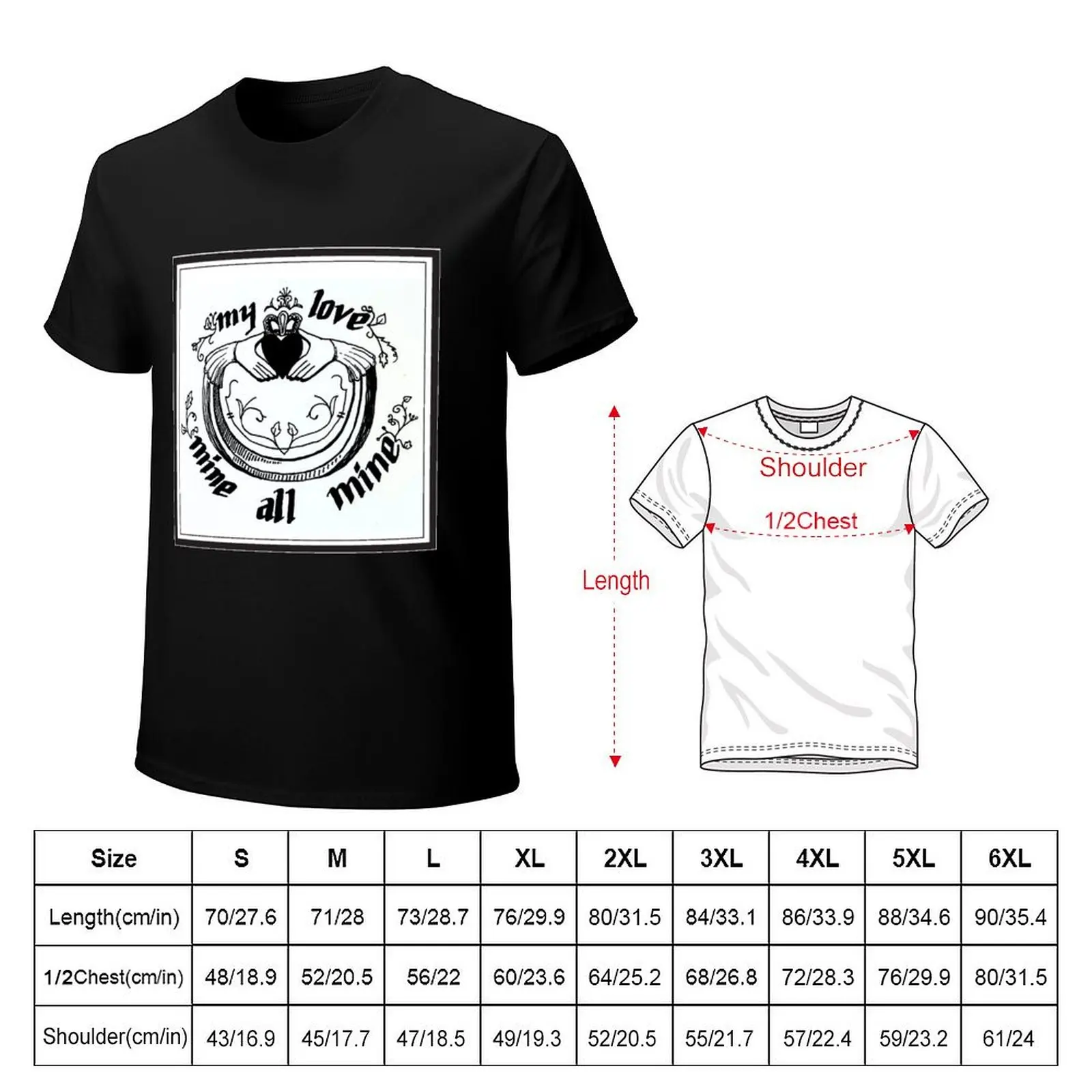 my love mine all mine mitski T-Shirt Casual Loose Fit Summer Tee Shirt