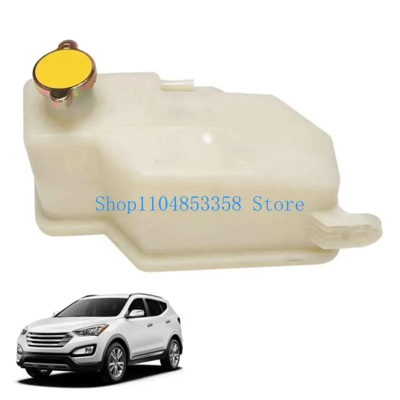 

652F Car Engine Coolant Overflow Recovery Container with Cover for Sante Fe 2000-2005 25430-26410 2543026410