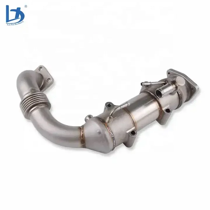 Excavator engine exhaust g as recirculation hose JO8E exhaust valve pipe (EGR) SK350-8 is suitable for K obelco