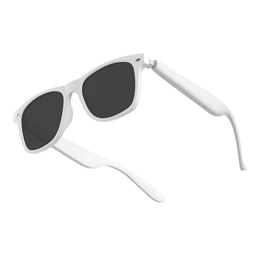 AI Intelligent Translation Glasses Earphone Glasses Bluetooth-Compatible Sports Driving Sunglasses Anti Glare for Outdoor Travel