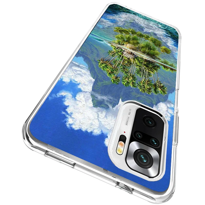 Summer Beach Sunset Sea Palm Tree Phone Case For Xiaomi Redmi 12 12C 10 10C 10A 9 9A 9C 9T 8 8A 7 7A 6 Pro 6A K70 K60 K40 K20 S2