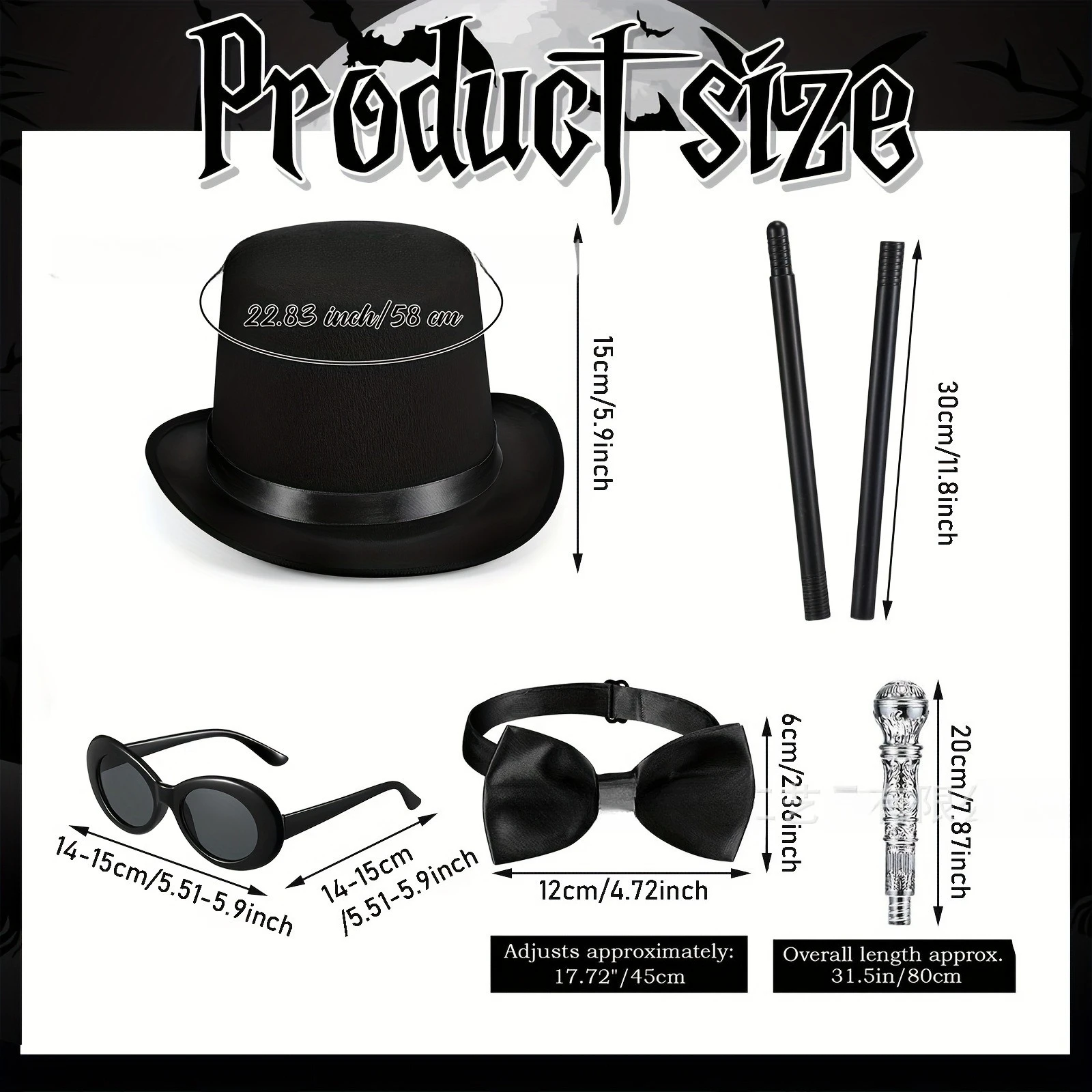 قبعة الهالوين السحرية الأيرلندية أفضل قبعة شهم كرنفال حفلة تلبيس الدعائم