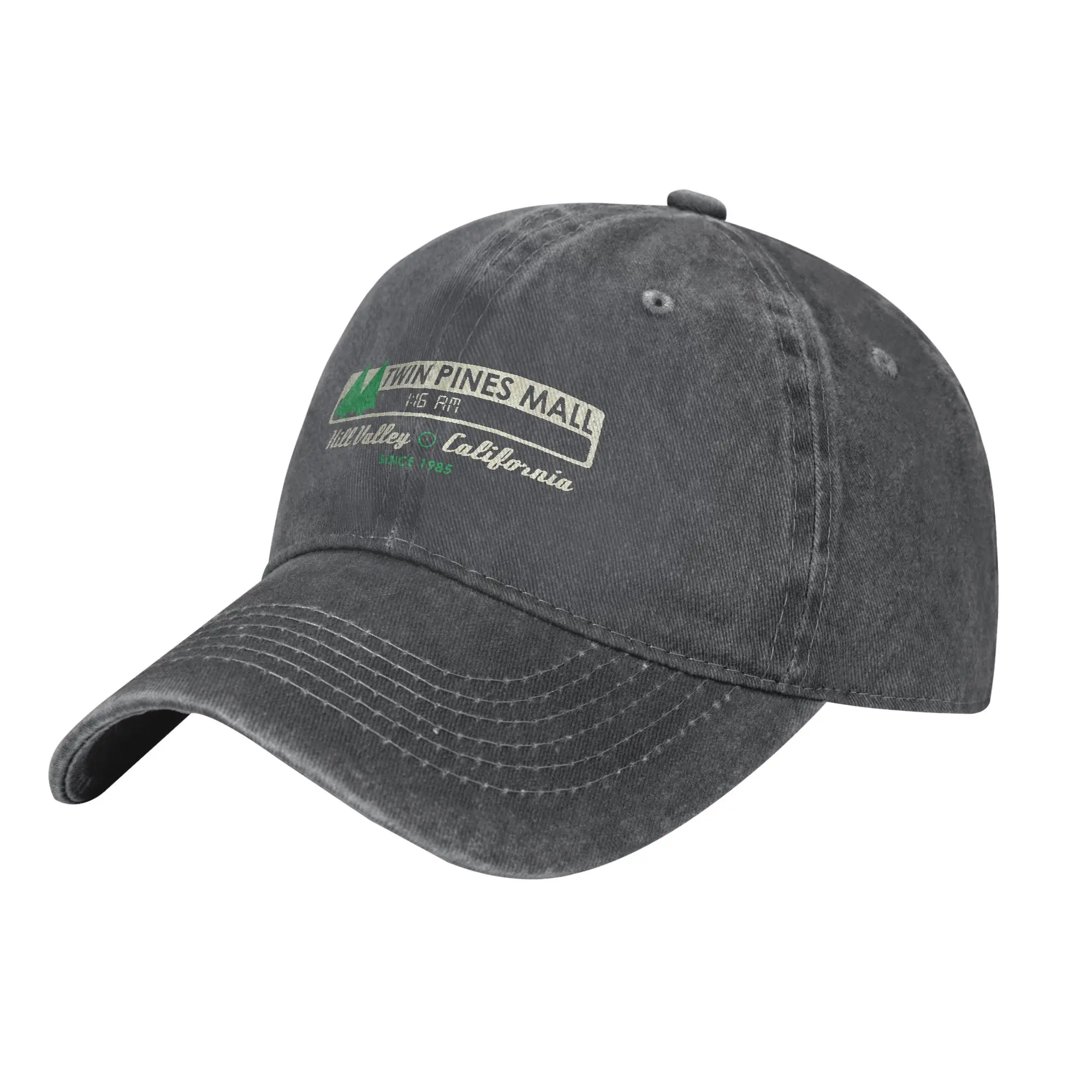 Fashion Twin Pines mall Sign Worn Back to the Future baseball cap  City Roaming Man Hat