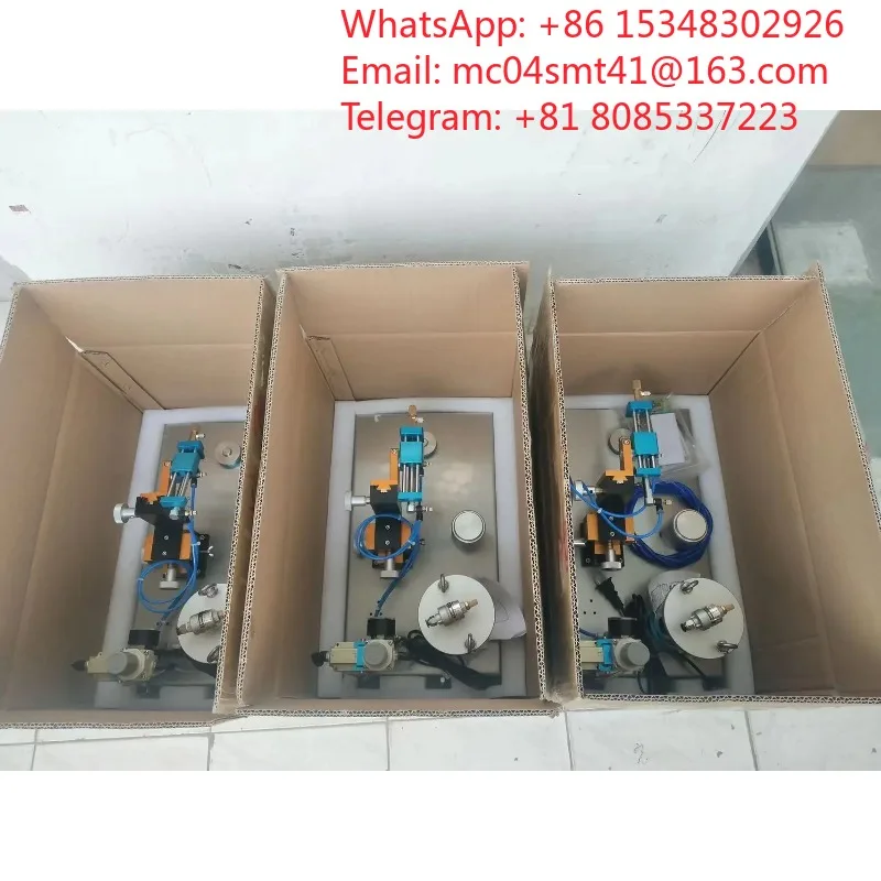 Industrial Circular Glue Dispenser Machine Component For Earphone Mini Speaker Sound Film Diaphragm Bonding