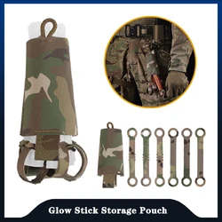 Glow Stick Tactical Storage Pouch Chemical Light Rod Scaffolds Light Sticks Hanging Bag,Hunting Adventure Camping Airsoft Gear