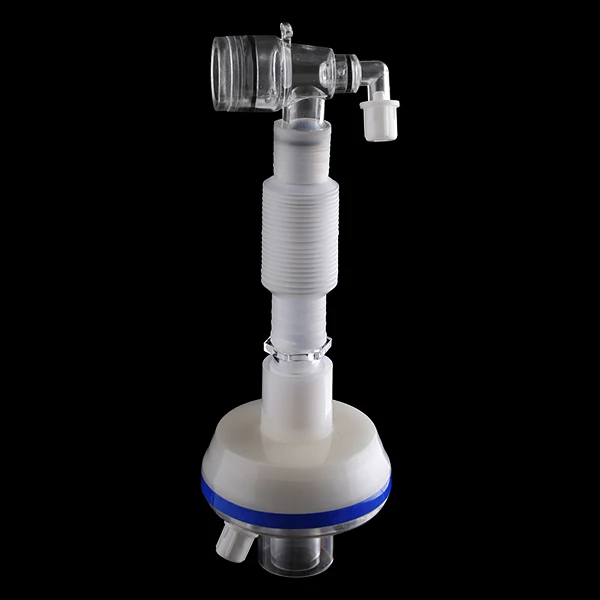 Disposable Heat and Moisture Exchanger Hme Filter With Catheter Mount fast shipping