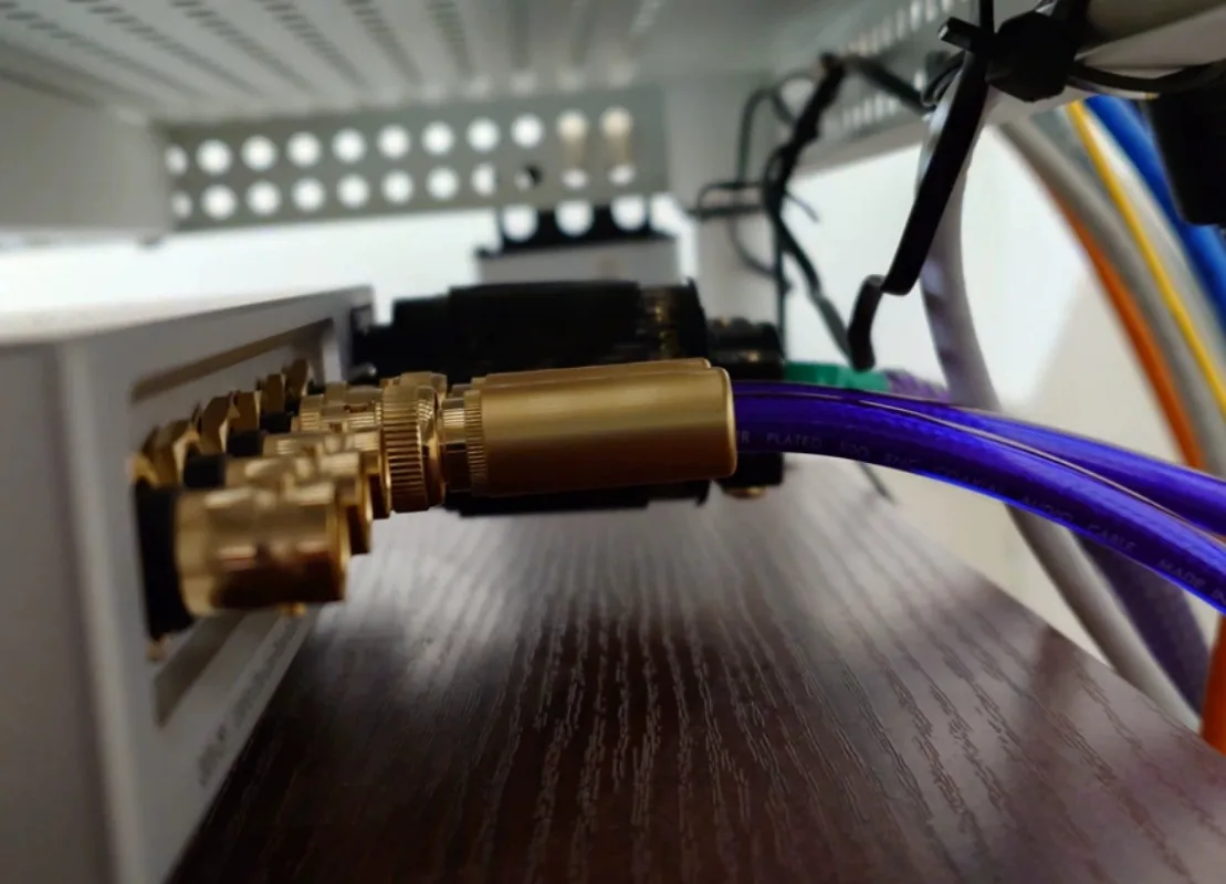 Hi‑Fi Audiophile 50 Ohm BNC Coaxial Cable Digital Audio Clock SDI RF Signal Interconnect Audio Connection Cord