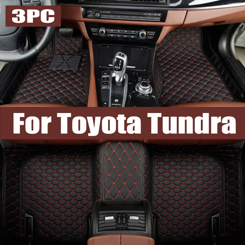 

Full Set 3D TPE LHD Floor Car Mat For Toyota Tundra 2014-2020 Car Floor Liner Tray Foot Pad Carpet Mats Auto trunk mat