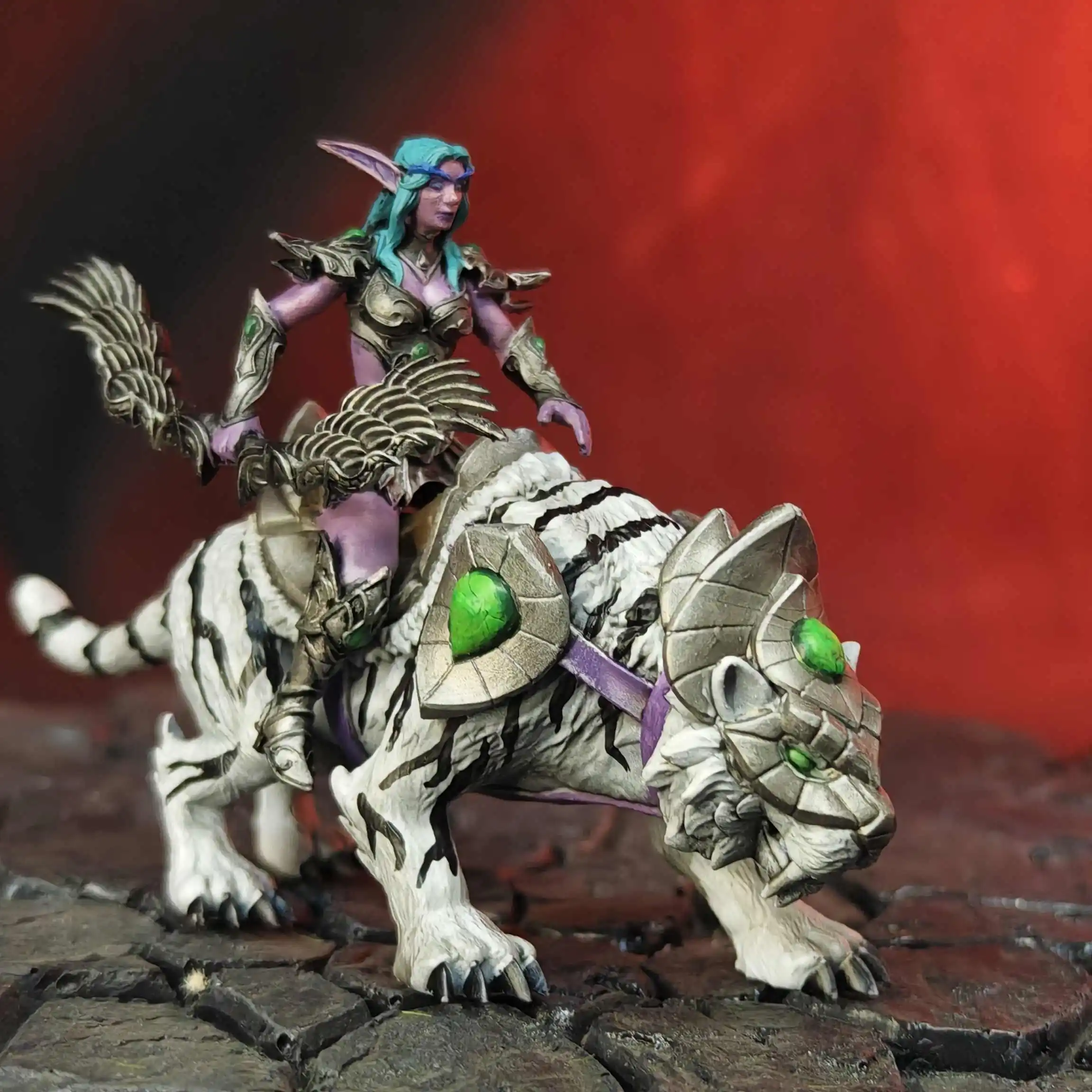 Traveling Kodo World of Warcraft figure model Miniature Wargaming Mount Resin Model Ornament