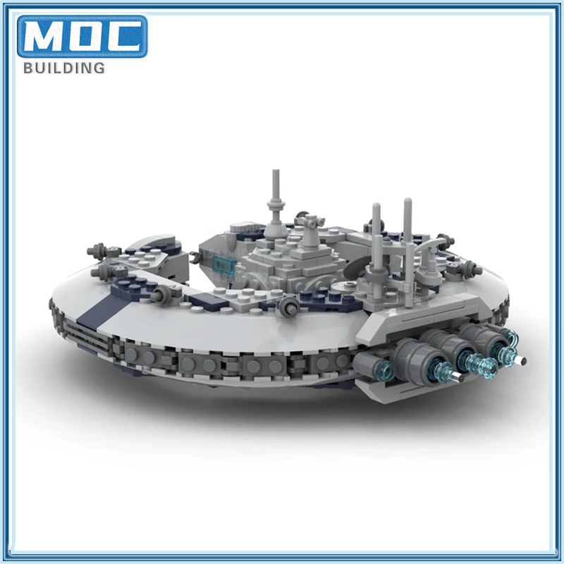 Movie Scene Space Battleship MOC Building Blocks Robot Control Ship Technology Bricks Starfighter Display Toys Xmas Gifts