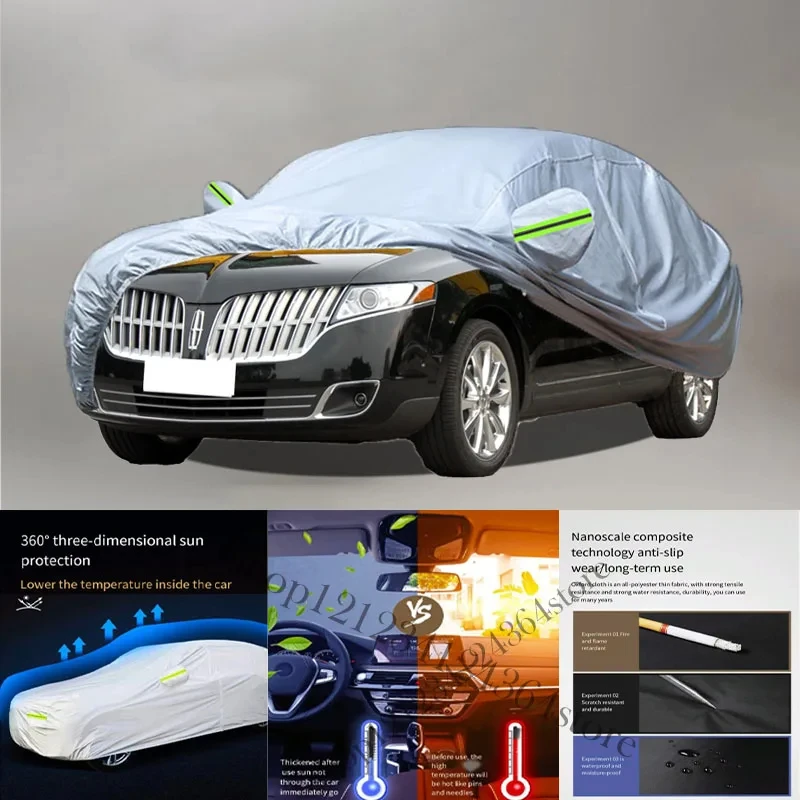 For Lincoln-MKT- Auto Anti snow Anti dust Anti-uv Anti peeling paint And Anti Rainwater 210t car cover Car cover protection