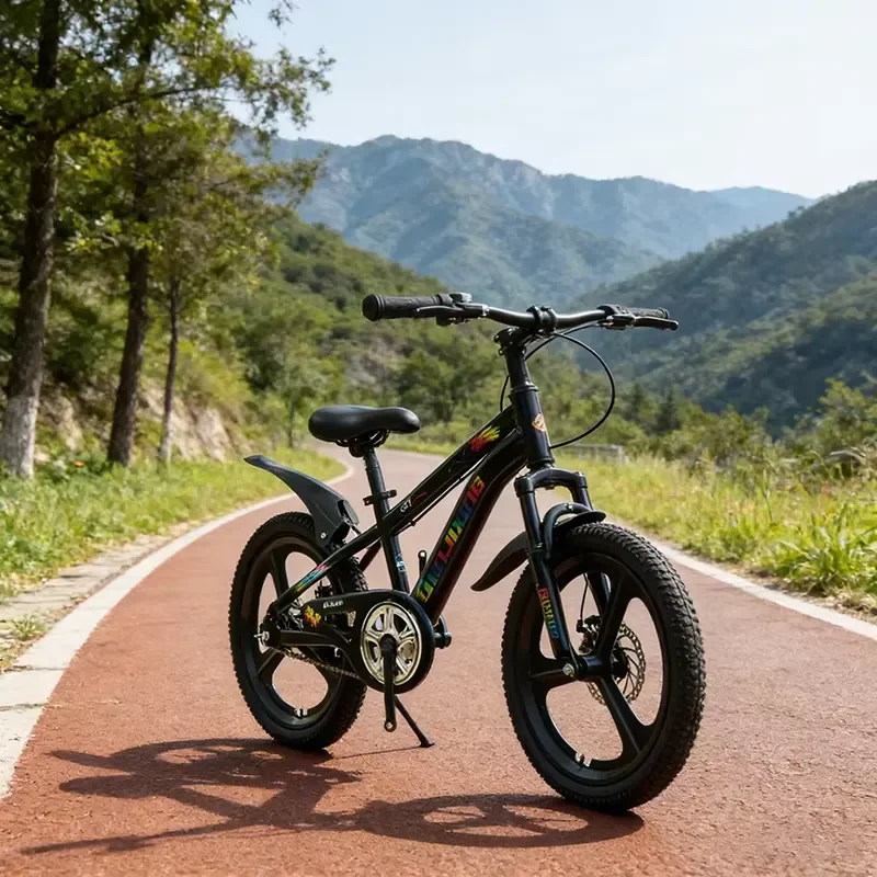 High-quality adult 20-inch single-speed bike, durable frame, urban mountain style, suitable for commuting