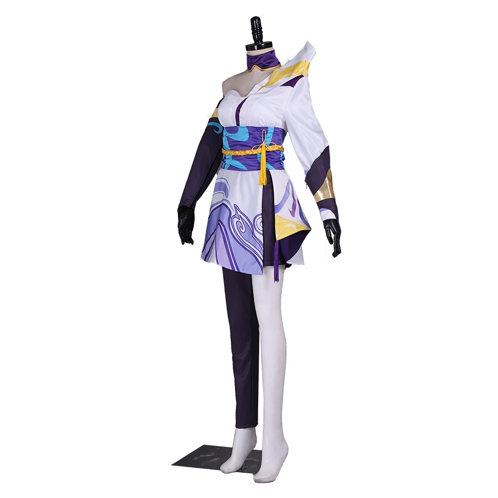 Shauna Vayne Cosplay Game LOL Spirit Blossom Costume Women Sexy Dress Hunter Combat Suit Halloween Party Comic Con Gown