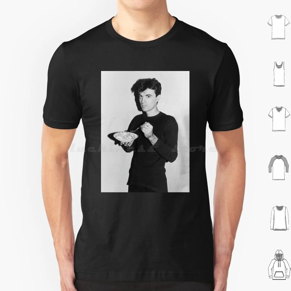 David Byrne Eating Cereal T Shirt 6Xl Cotton Cool Tee David Byrne Eating Cereal David Byrne Eating Cereal David Byrne Eating