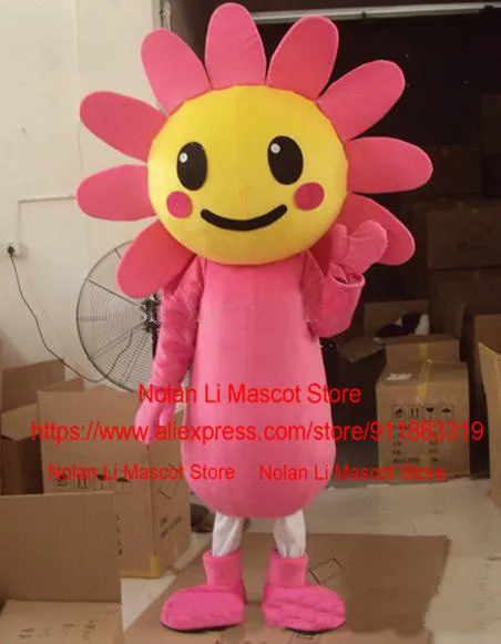 

Brand New Customized EVA Material Sunflower Mascot Costume Flower Cartoon Set Halloween Cosplay Birthday Gift 557