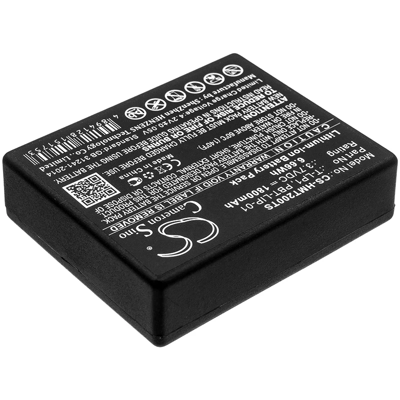 CS سماعات رأس لاسلكية بطارية ل HME العاصفة 2.4GHz beltstation اللاسلكية Beltpacks TMP-R224 يناسب T-LP1 PBT-LIP-01 TMA-BAT-02