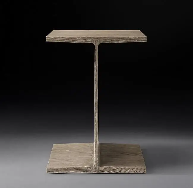 solid wood edge few American RH furniture American rural retro corner few Nordic modern coffee table bedside tabl