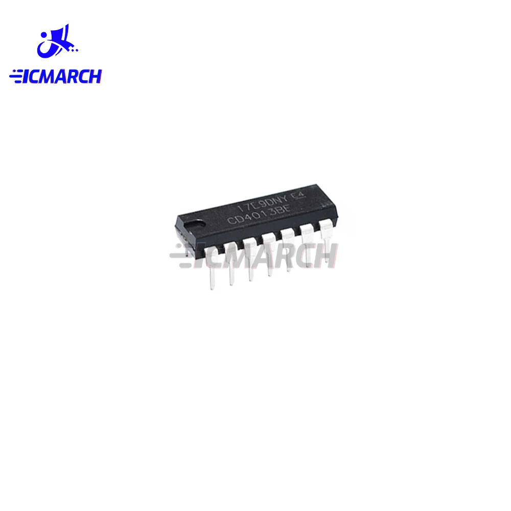 10PCS CD4013 SMD CD4013BE 4013BE DIP-14 4013 New Good Quality In Stock