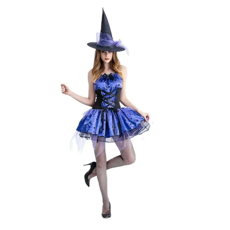 

Sexy ort Skirt Witch Role Play Costume Purple Adult loween Stage Performance Real ot Women's Traditional Ethnic Stage ...