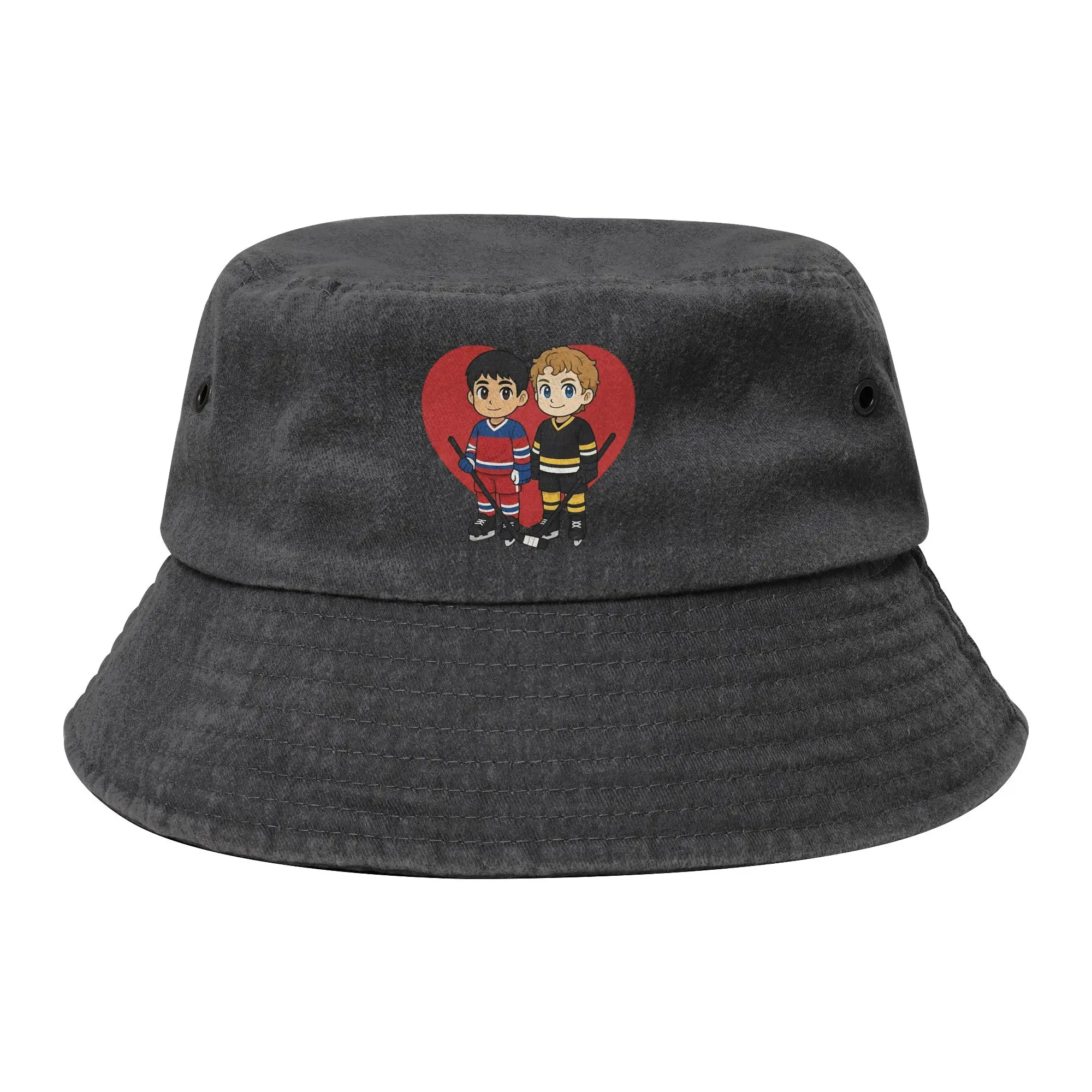 Street Shane Hollander & Ilya Rozanov Anime Heated Rivalry Bucket Hat Unisex UV Protection Camping  Fishing Hats Beach Hatwear
