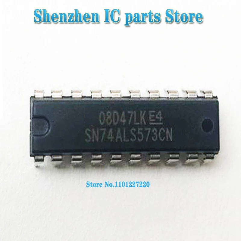 10pcs/lot SN74ALS573CN SN74ALS573 74ALS573 DIP-20 In Stock