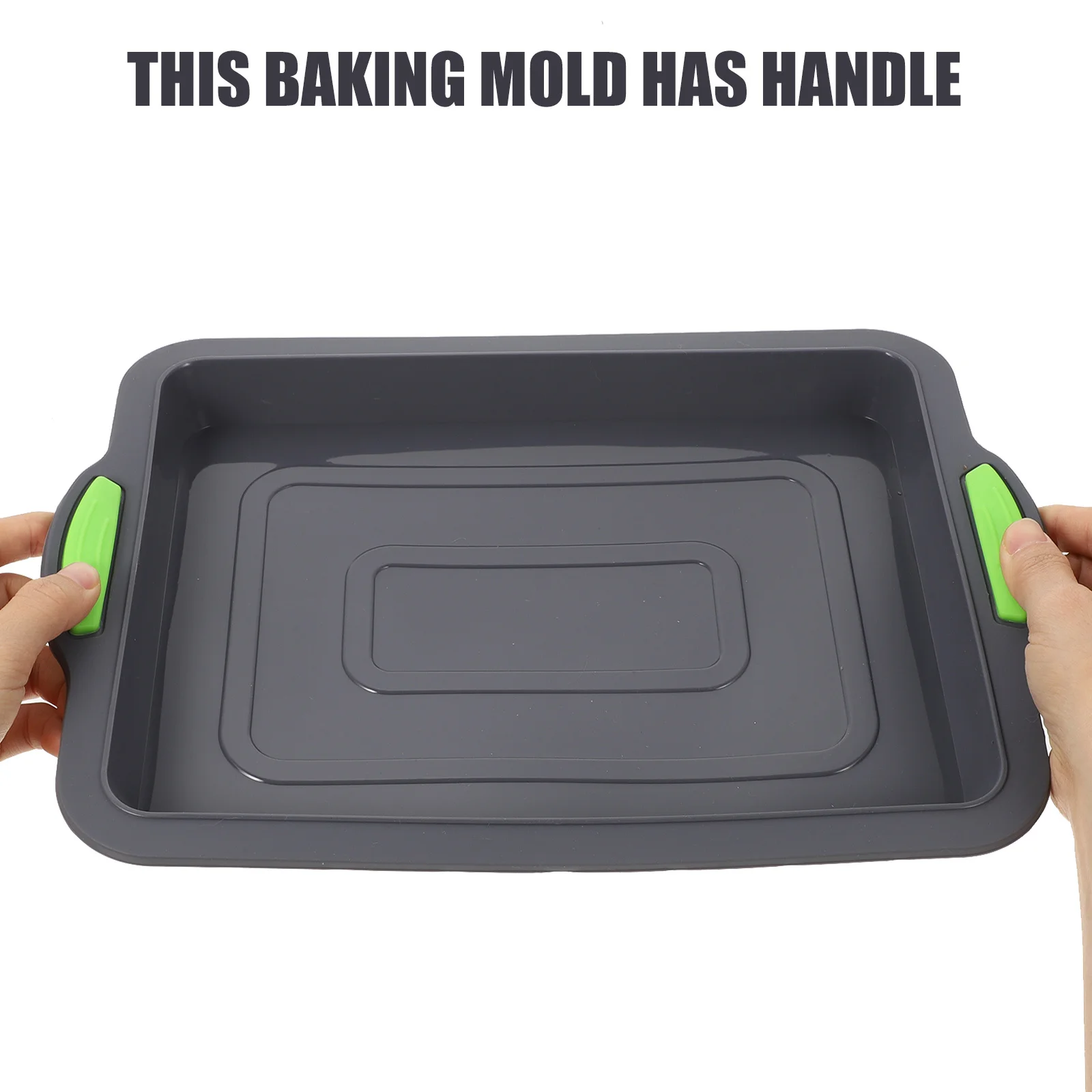 Silicone Cake Roll Mold Smooth Edge Non-Stick High-Temp Baking Pan Multi-Function Kitchen Bakery Mold for Home Use