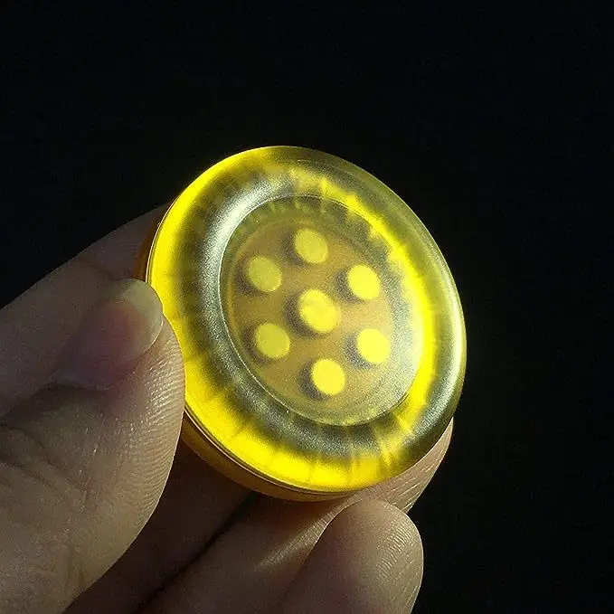 Coin EDC To Paw Hand Play Finger Tip Gyroscope Push Slider Relief Stress for Adult Magic Tool