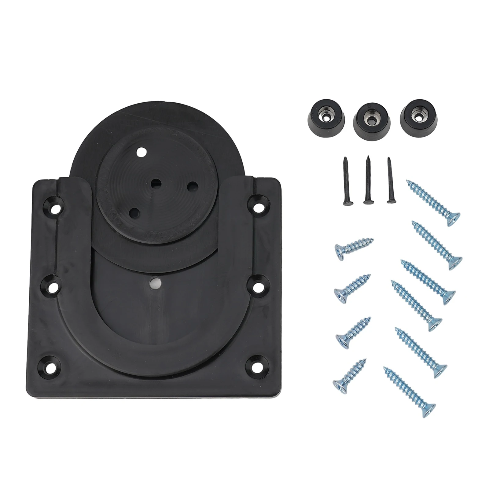 Simple and Practical Dartboard Mounting Bracket Hanging Kit Suitable for Most Dartboards Plastic Material 65g Weight