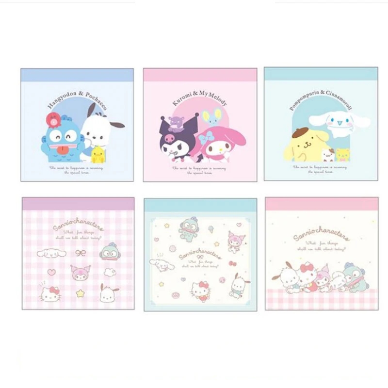 18 قطعة/الوحدة سانريو كورومي سينامورول ميلودي كيتي مذكرة الوسادة الإبداعية N مرات القرطاسية التسمية المفكرة المرجعية آخر مدرسة التموين
