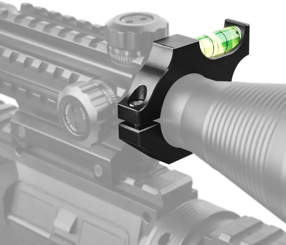 MidTen Optics Scope Bubble Levels Leveling Kit Scope Mount Fits 30mm (Anti-Cant) for Precision Hunting