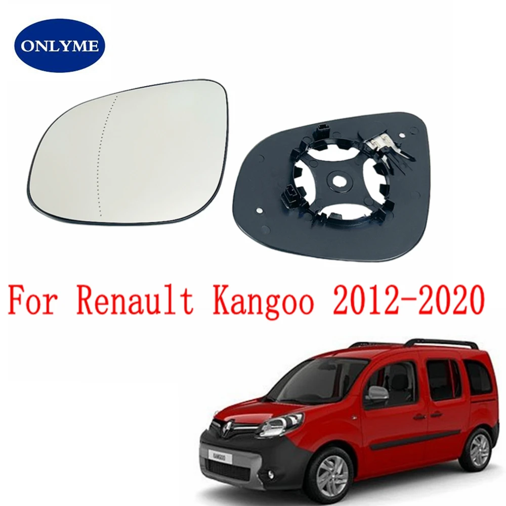Espejo retrovisor ancho con calefacción para Renault Kangoo 2012 2013 2014 2015 2016 2017 2018 2019 2020