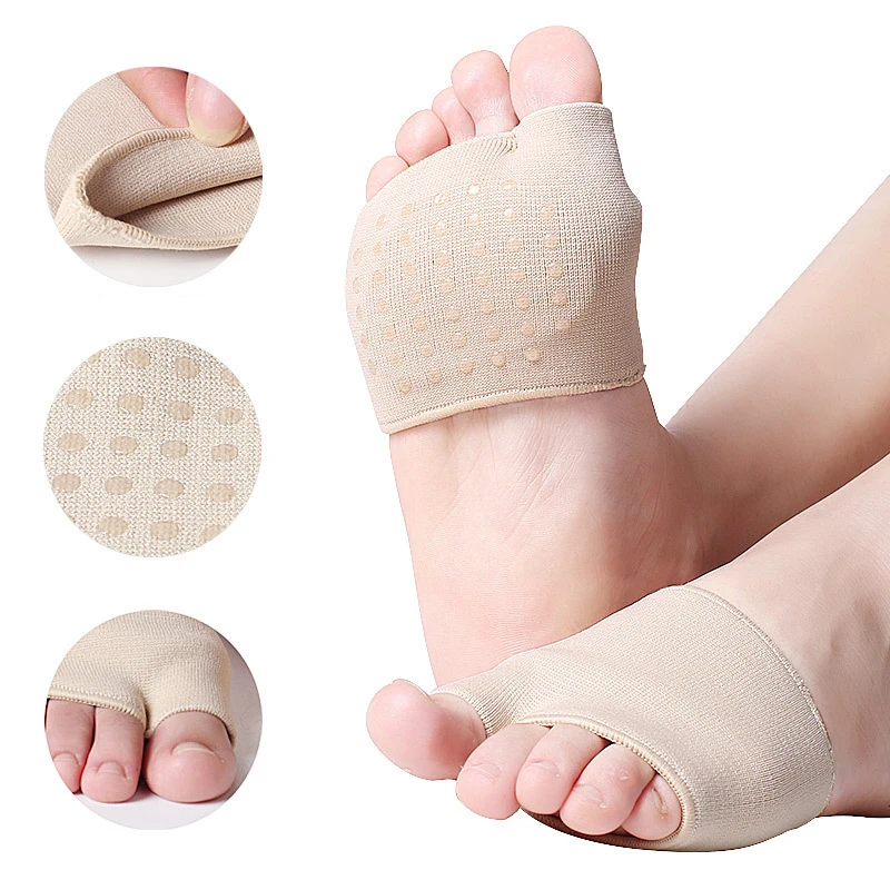 Coussretours de compression pour pieds, coussretours de manchon métatarsien, anti-dérapant, coussin de boule de gel, coussretours doux pour