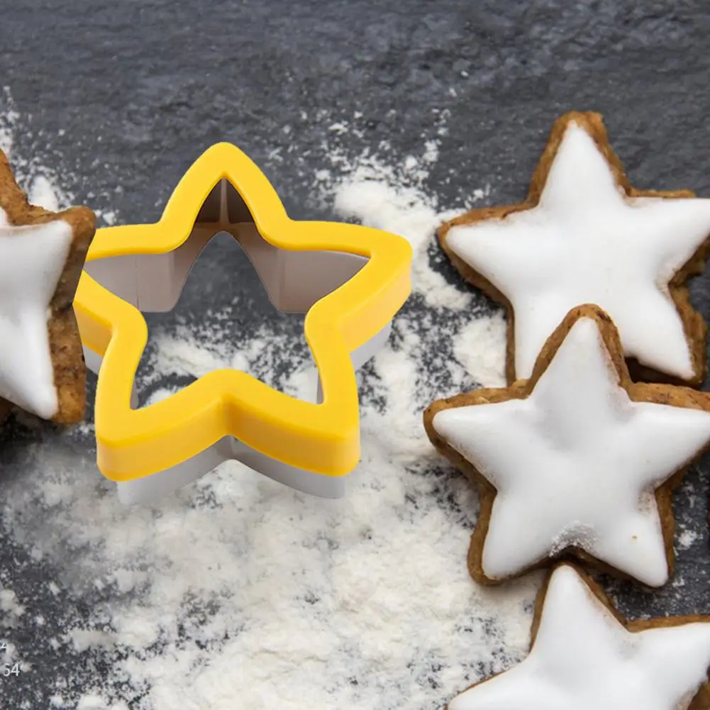 قالب قطع الساندويتش على شكل نجمة قلب مستديرة مربعة على شكل ديناصور صانع فطيرة الخبز من الفولاذ المقاوم للصدأ قاطع ختم الخبز المحمص #1
