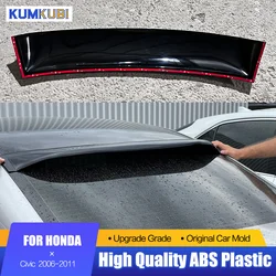 Car Rear Window Roof Spoiler Wing Visor Glossy Black For Honda Civic 4 Door Sedan 2006-2011 Car Body Styling Kits