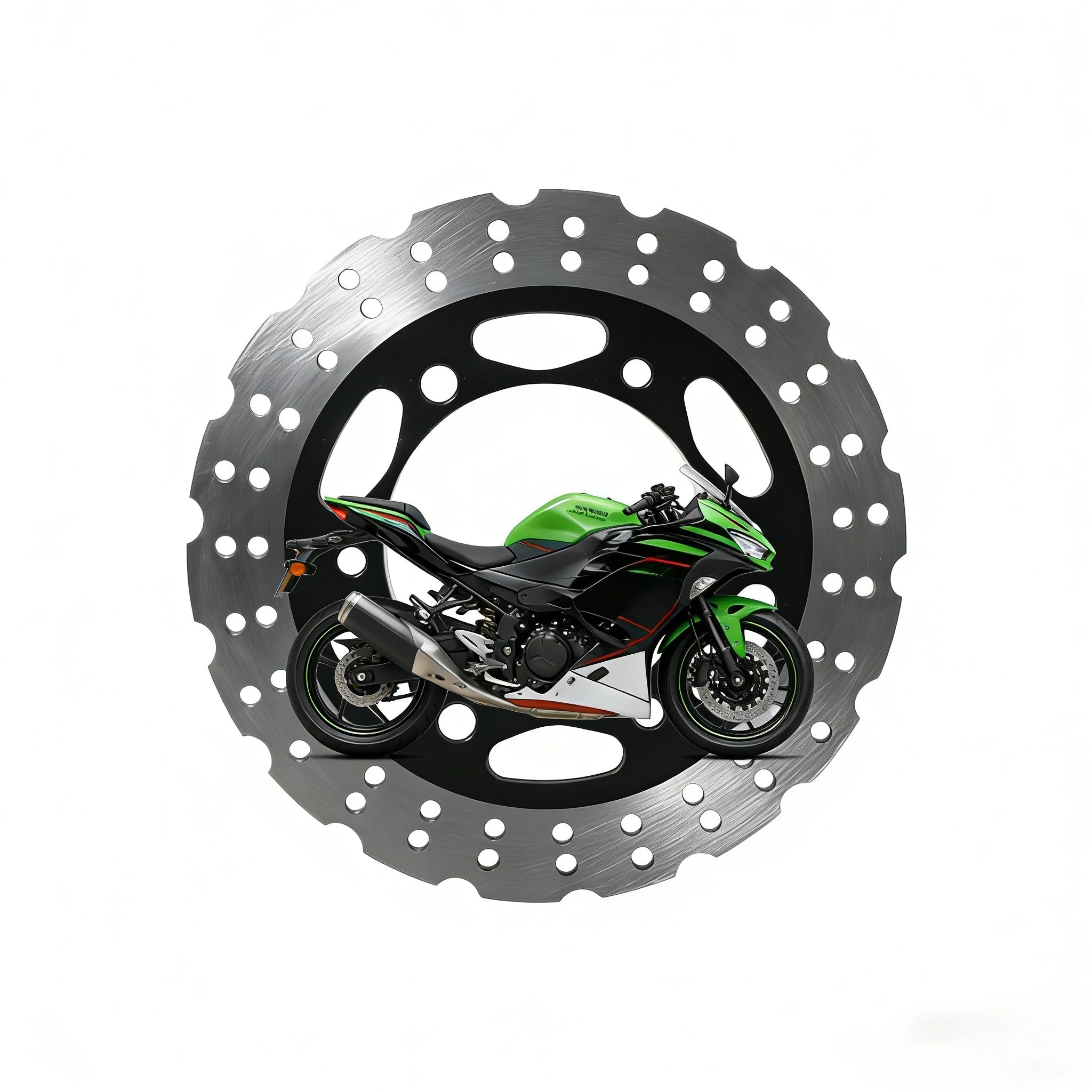 

Motorcycle rear Brake disc For Kawasaki EX250 Ninja 250 EX300 ER300 Z300 ER250 Z250 ABS 41080-0596-11H Motorcycle Accessories