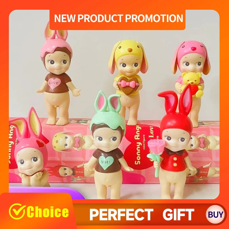 

Sonny Angel Blind Box Random 1Pc Cute Anime Figure Collection Kawaii Dinosaur Flower Doll Gifts Of Love Series Perfect Ornament