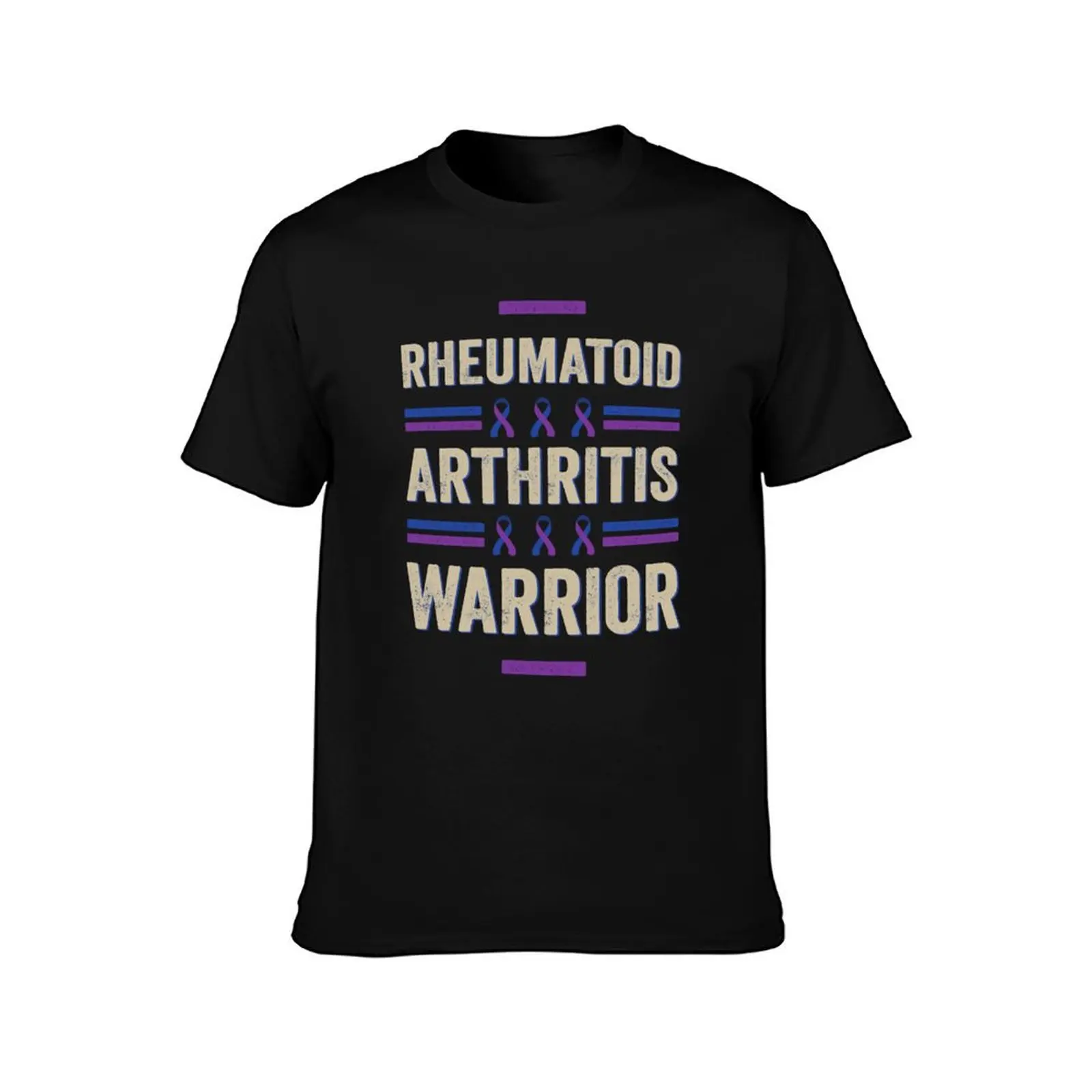 Rheumatoid Arthritis warrior Rheumatoid Arthritis Awareness month T-Shirt Gym Wear Breathable Short Sleeve Tee