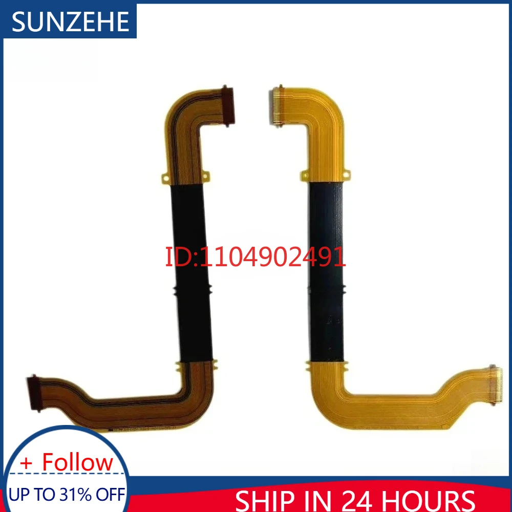 

1 шт. новый шарнирный гибкий экран, откидной кабель FPC, гибкая лента для Sony RX100M6 RX100VI RX100 Mark 6, запасная часть для камеры