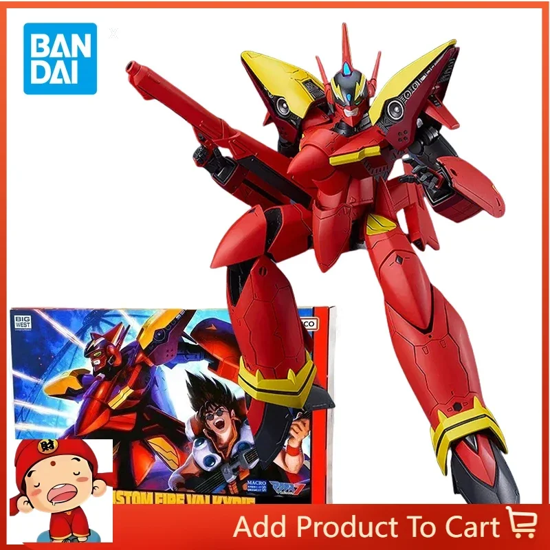 

Bandai HI METAL R VF19 Custom Fir Valkyrie Action Figure Basara Nekki MACROSS7 Anime Model Toys Gifts for Children