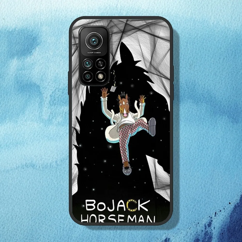 B-BoJack H-Horseman Phone Case For Samsung Galaxy S21 S22 S23 S24 Ultra S20 Lite S30 Note Black Shell