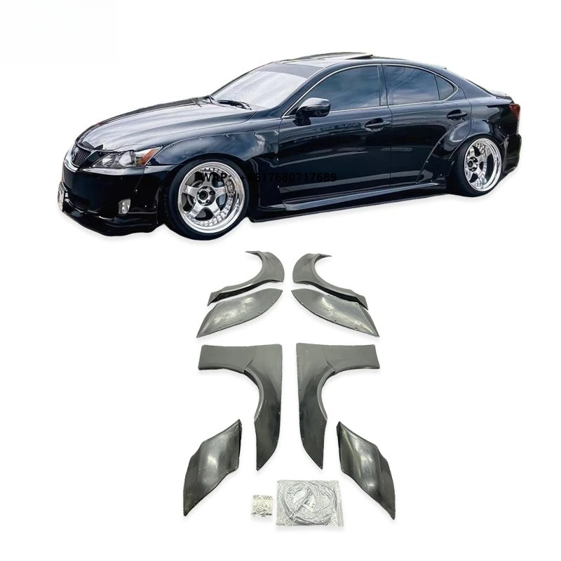 Resin Fiber Wide Body Kit for IS250 IS300 2006-2012 High Quality FRP Fender Flares Aero Conversion Tuning Body Kit XE20